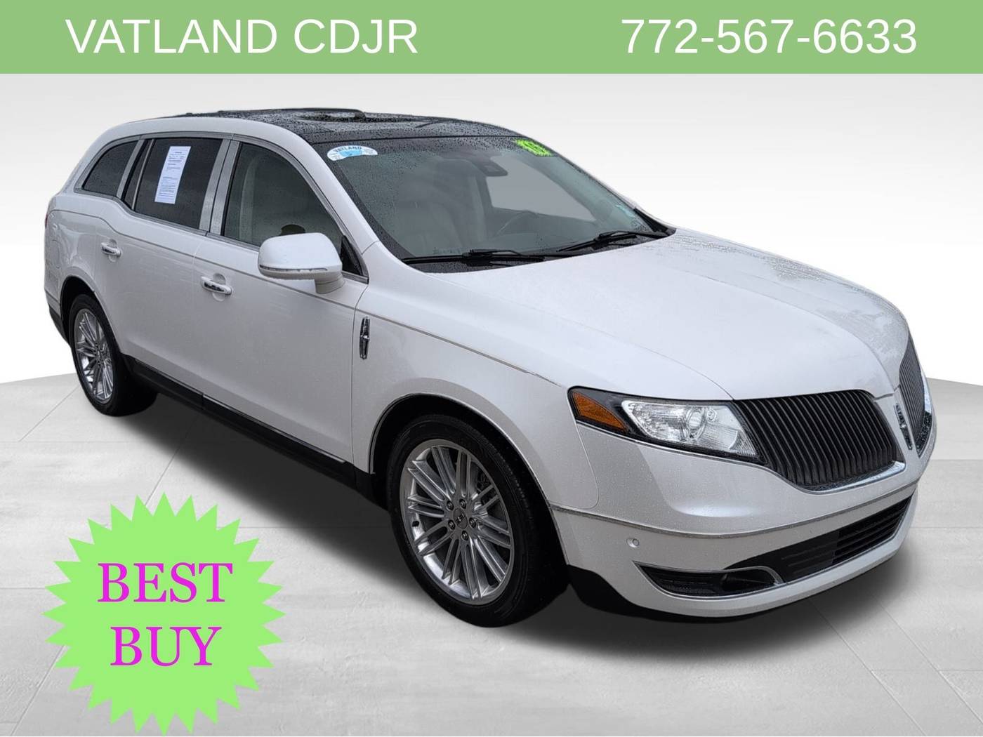 2016 Lincoln MKT EcoBoost — SUV — 74,510 mi — Vero Beach, FL