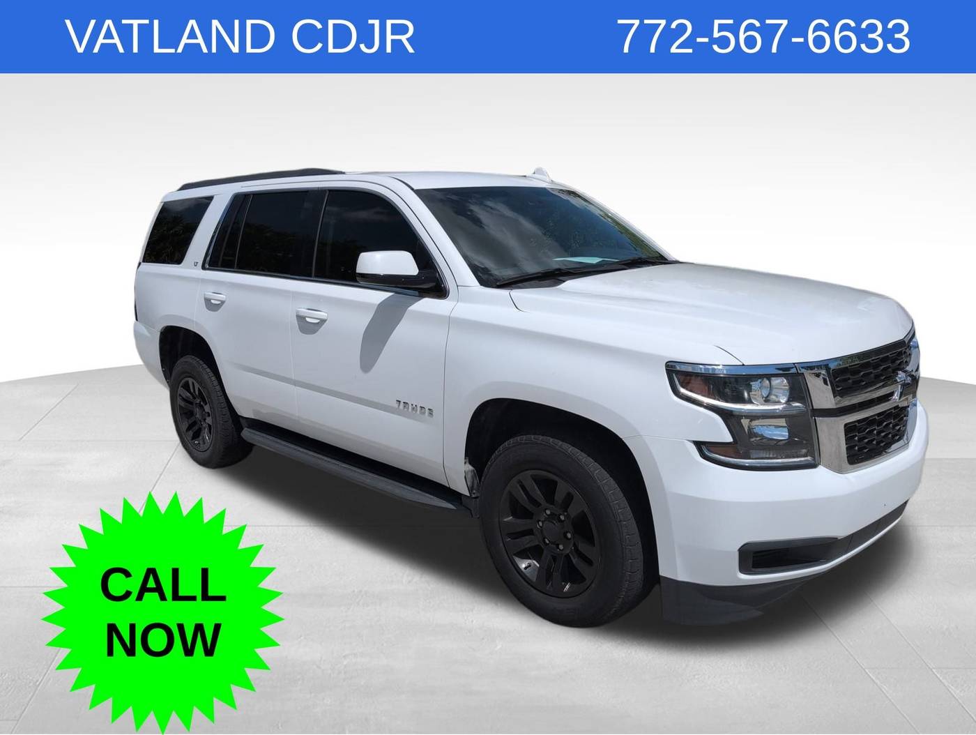 2019 Chevrolet Tahoe LT — SUV — 75,366 mi — Vero Beach, FL