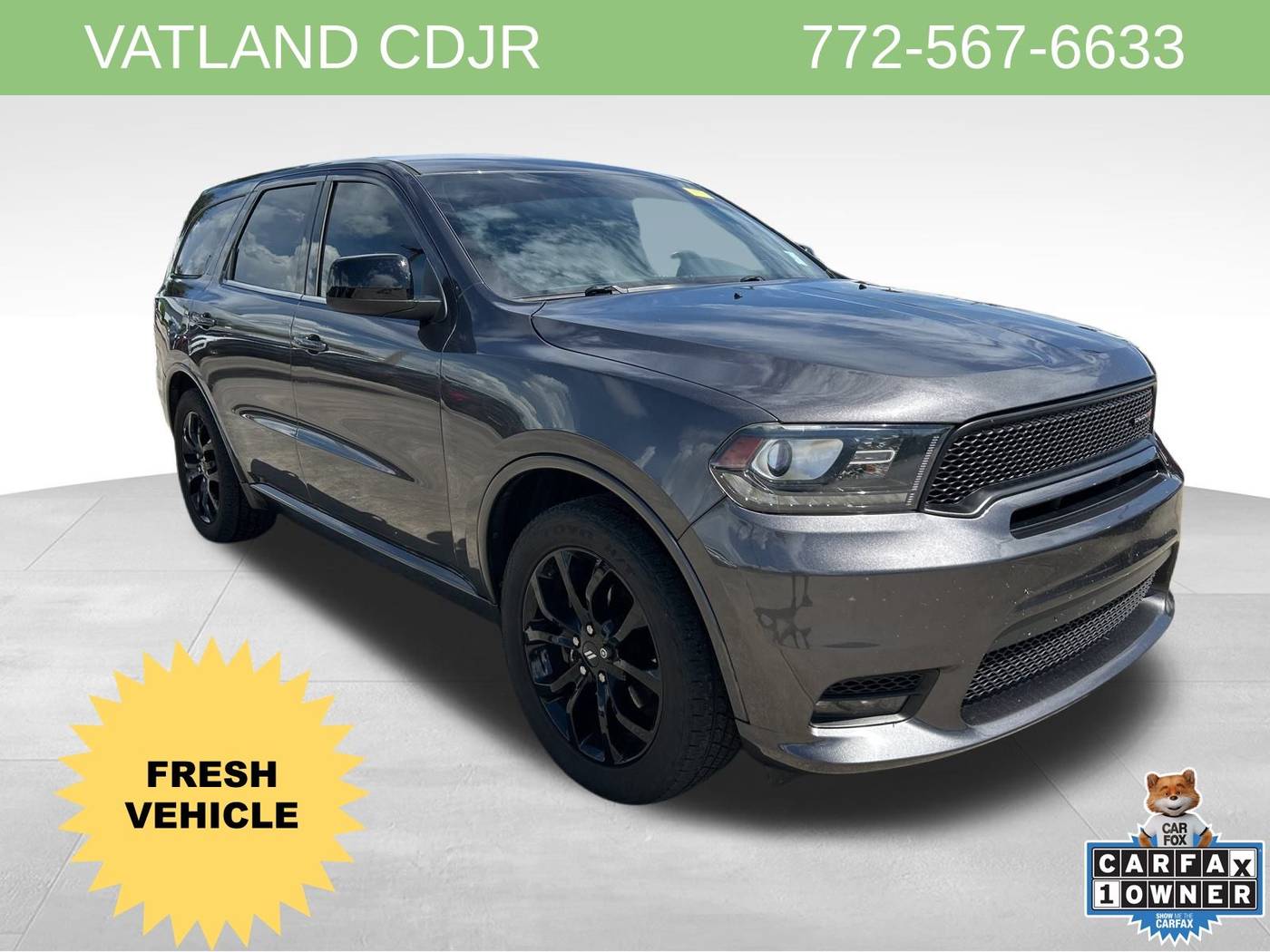 2020 Dodge Durango GT — SUV — 86,888 mi — Vero Beach, FL
