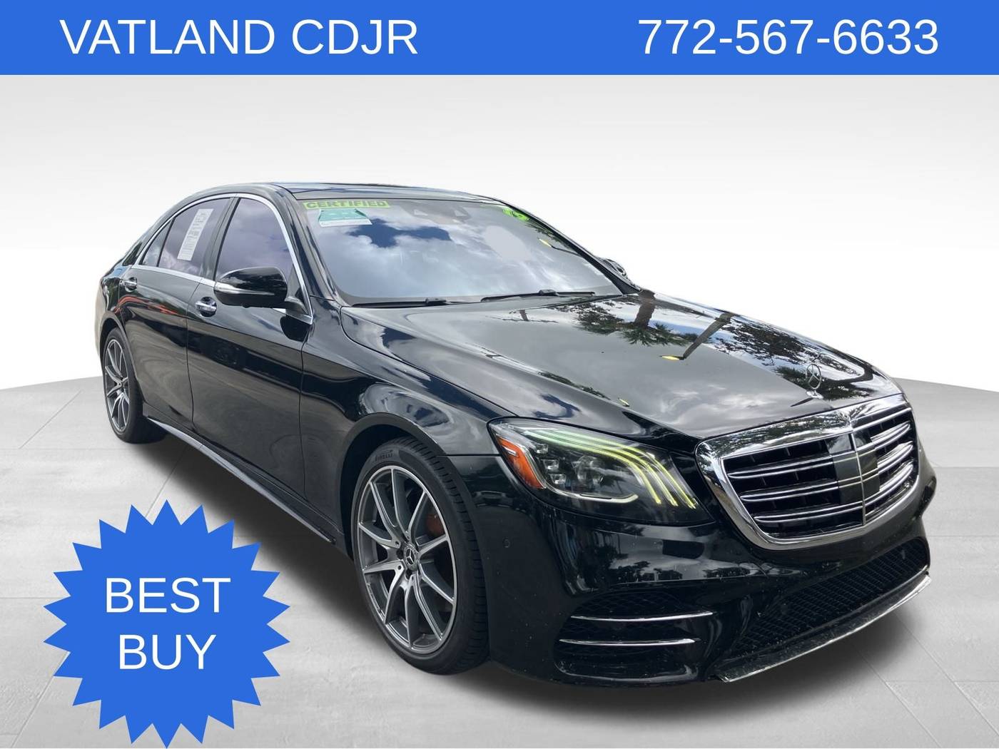 2019 Mercedes-Benz S-Class S 560 — Sedan — 72,856 mi — Vero Beach, FL