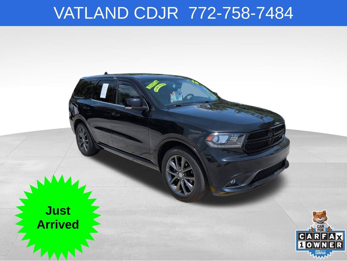 2018 Dodge Durango GT — SUV — 96,115 mi — Vero Beach, FL