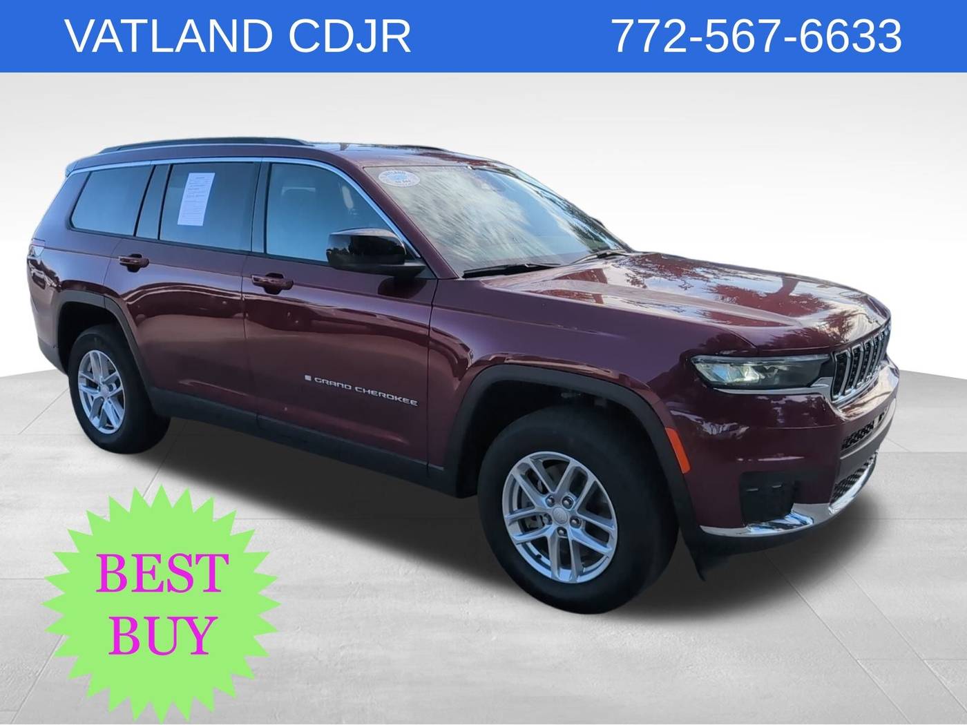 2025 Jeep Grand Cherokee Laredo — SUV — 7,586 mi — Vero Beach, FL