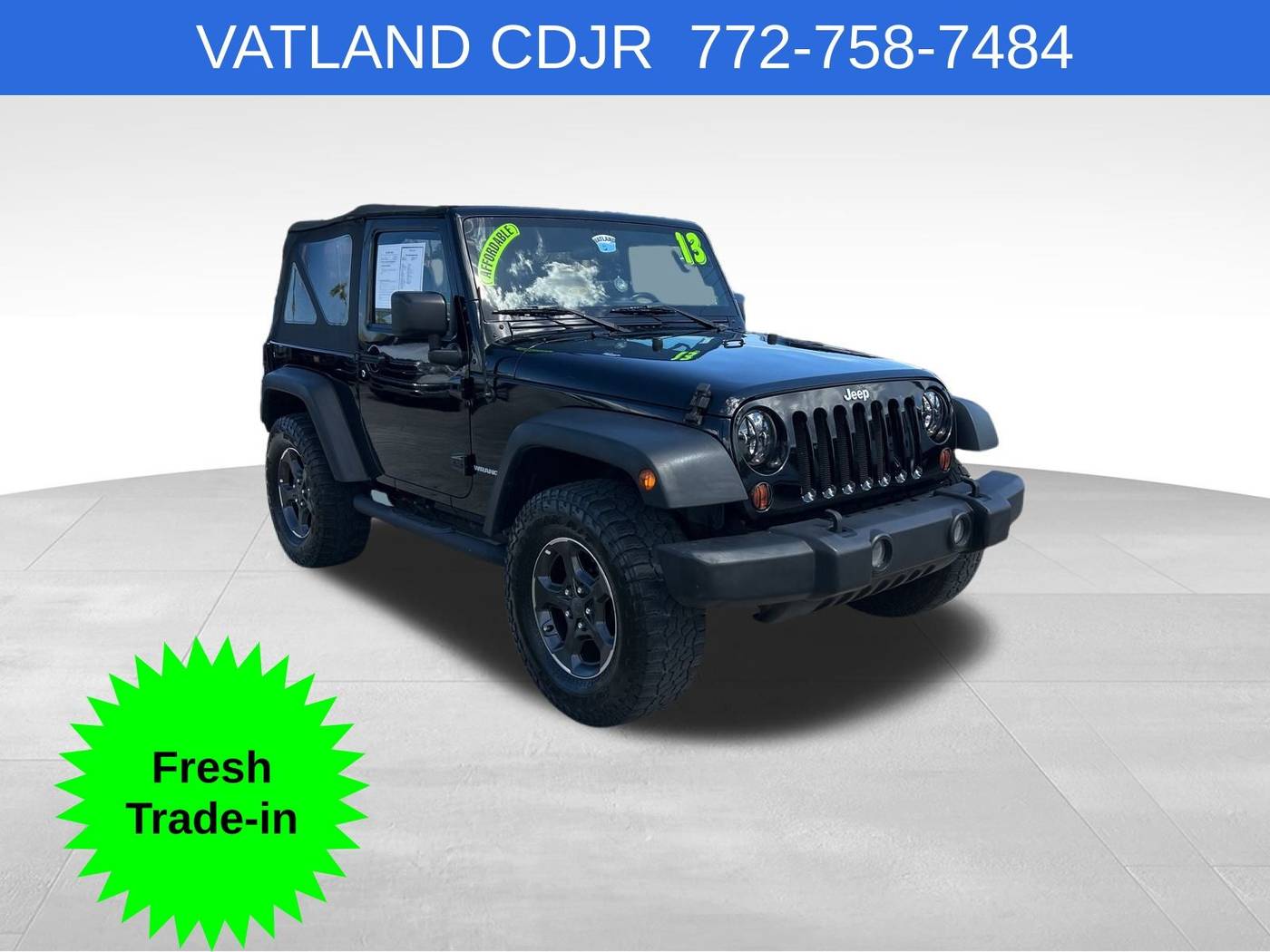 2013 Jeep Wrangler Sport — SUV — 75,652 mi — Vero Beach, FL