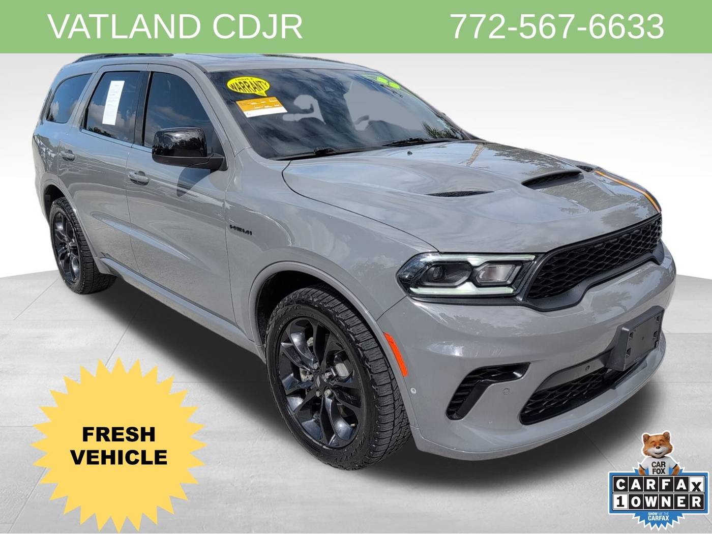 2023 Dodge Durango Hemi Orange — SUV — 23,811 mi — Vero Beach, FL
