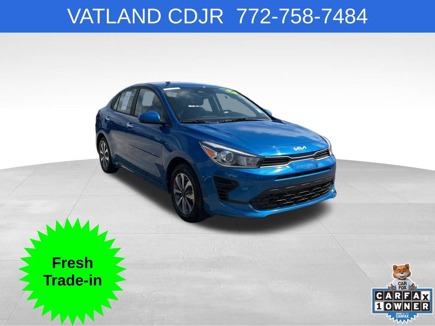 2022 Kia Rio S — Sedan — 38,070 mi — Vero Beach, FL