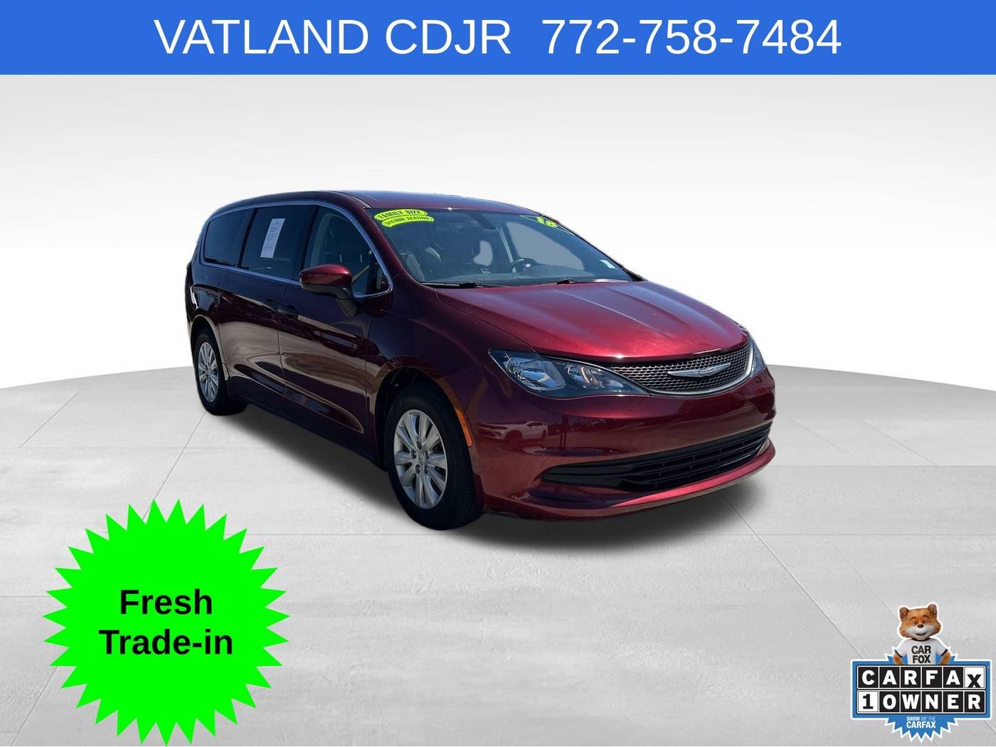 2018 Chrysler Pacifica L — Minivan — 76,061 mi — Vero Beach, FL