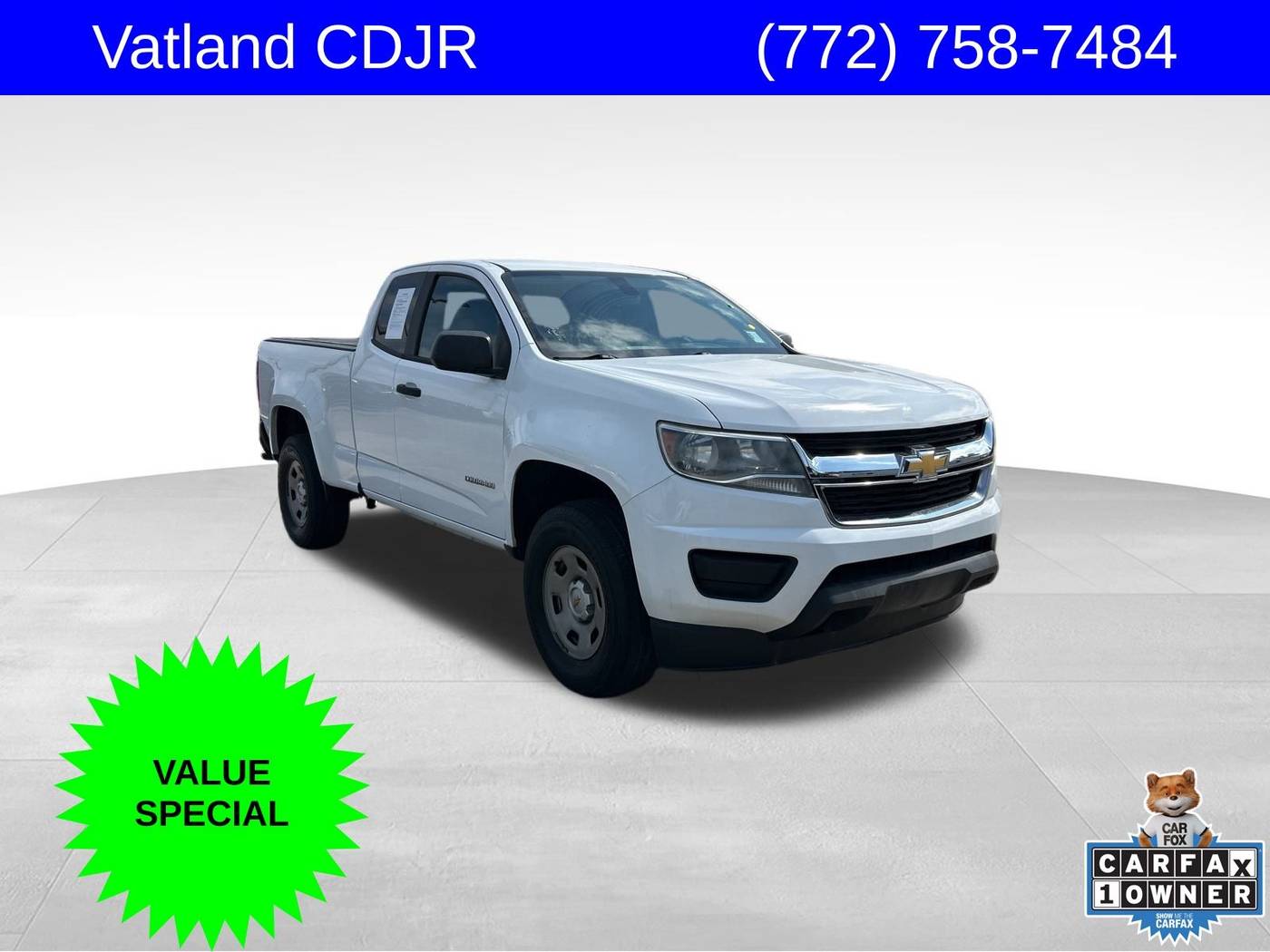 2016 Chevrolet Colorado WT — Pickup Truck — 105,791 mi — Vero Beach, FL