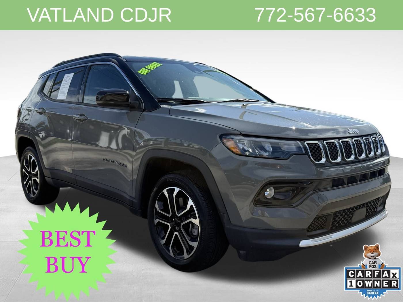 2024 Jeep Compass Limited — SUV — 5,827 mi — Vero Beach, FL