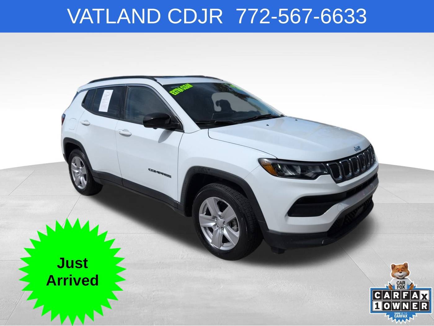 2022 Jeep Compass Latitude — SUV — 8,149 mi — Vero Beach, FL