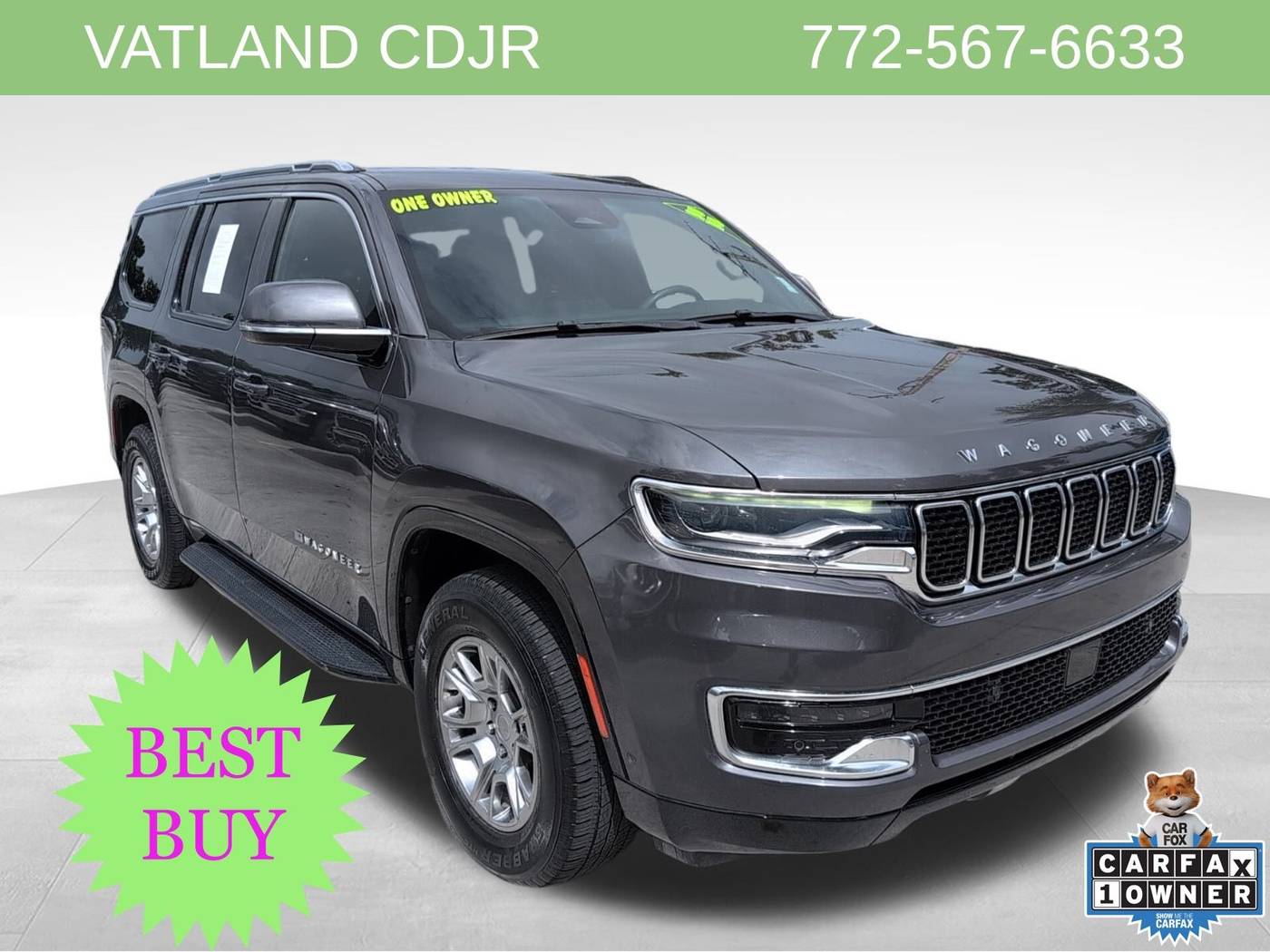 2022 Jeep Wagoneer Series I — SUV — 57,258 mi — Vero Beach, FL