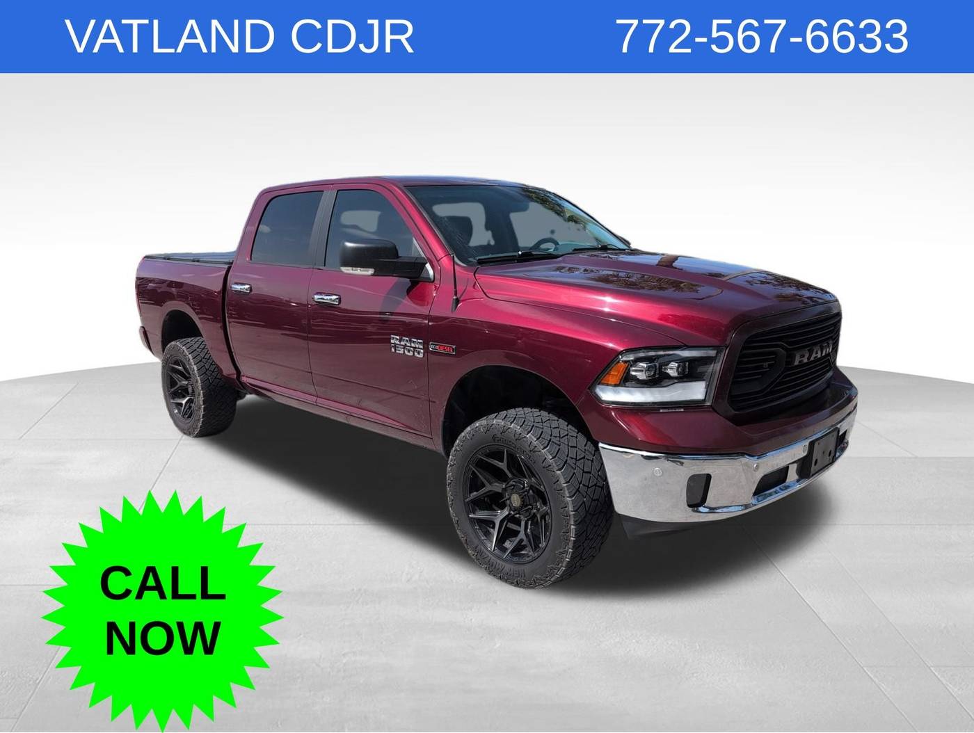 2018 Ram 1500 Big Horn — Pickup Truck — 109,044 mi — Vero Beach, FL