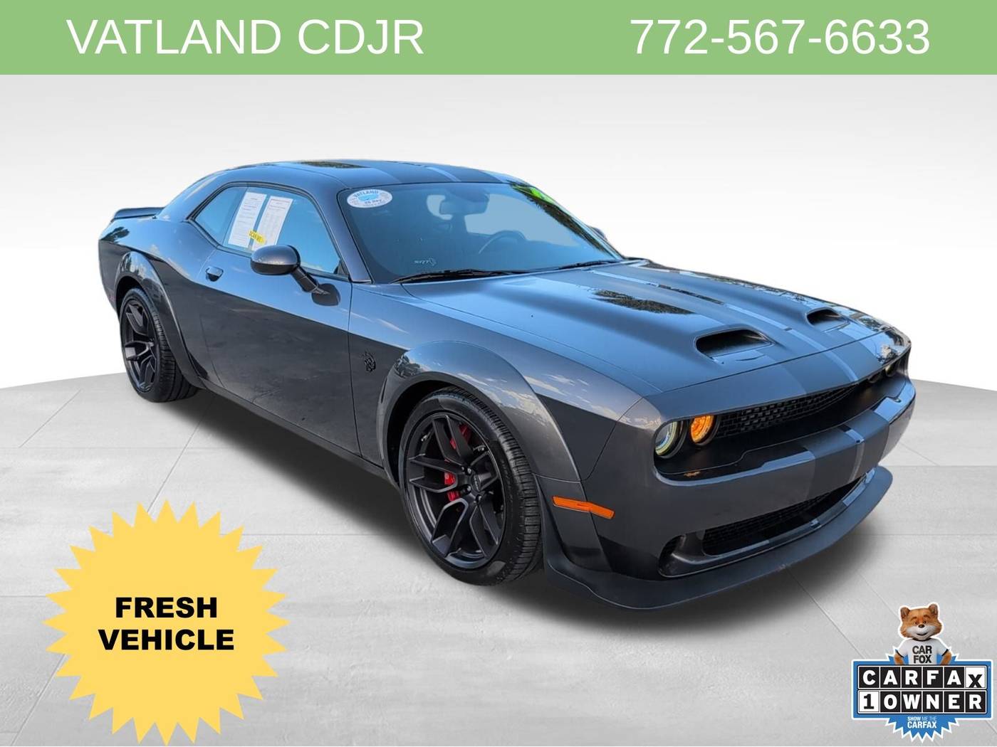 2019 Dodge Challenger SRT Hellcat Redeye Widebody — Coupe — 9,222 mi — Vero Beach, FL