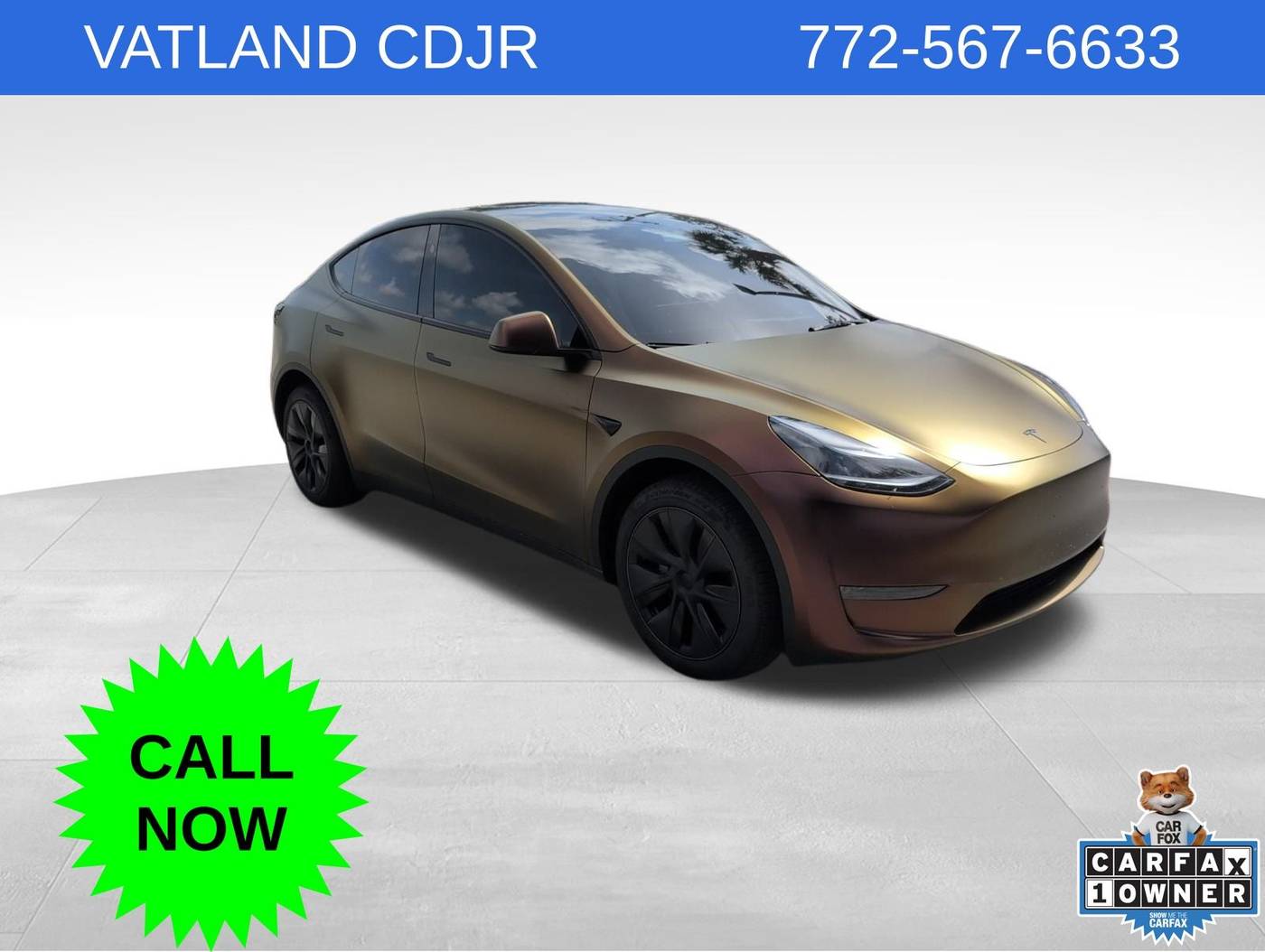 2025 Tesla Model Y Long Range — SUV — 10,990 mi — Vero Beach, FL