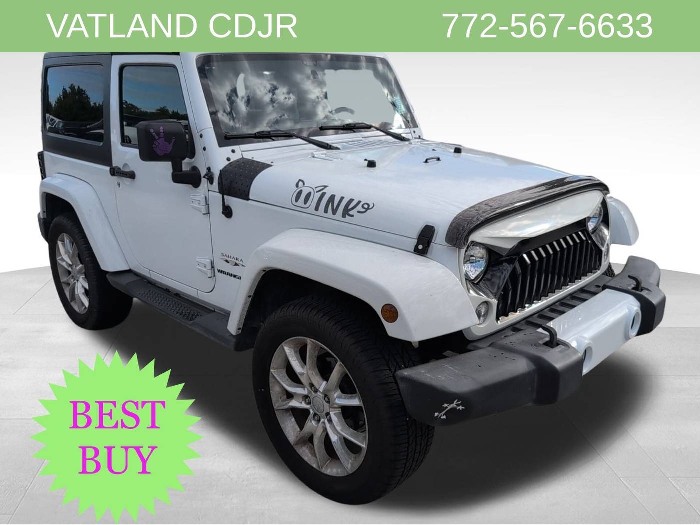 2016 Jeep Wrangler Sahara — SUV — 98,734 mi — Vero Beach, FL
