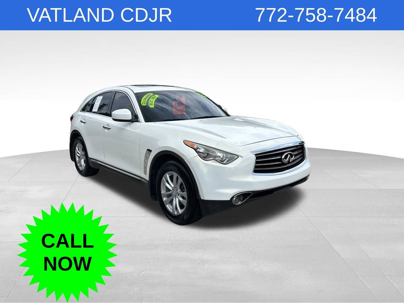 2013 INFINITI FX FX50 — SUV — 123,448 mi — Vero Beach, FL