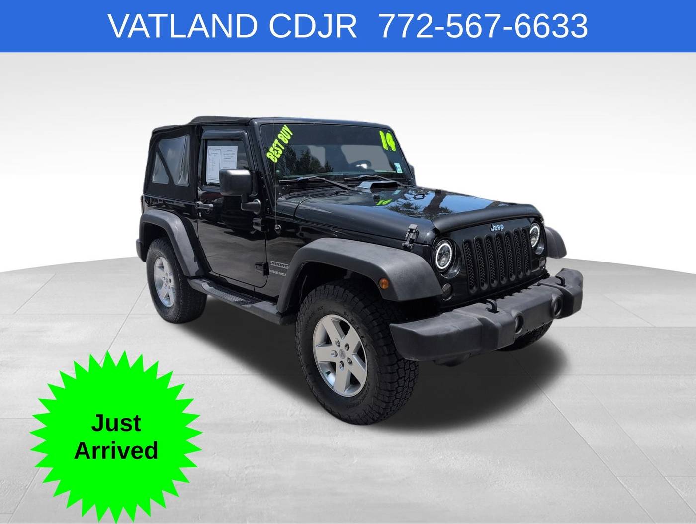 2014 Jeep Wrangler Sport — SUV — 109,376 mi — Vero Beach, FL