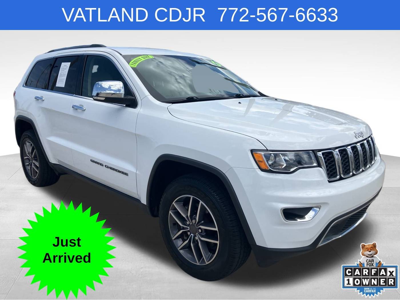 2019 Jeep Grand Cherokee Limited — SUV — 38,594 mi — Vero Beach, FL