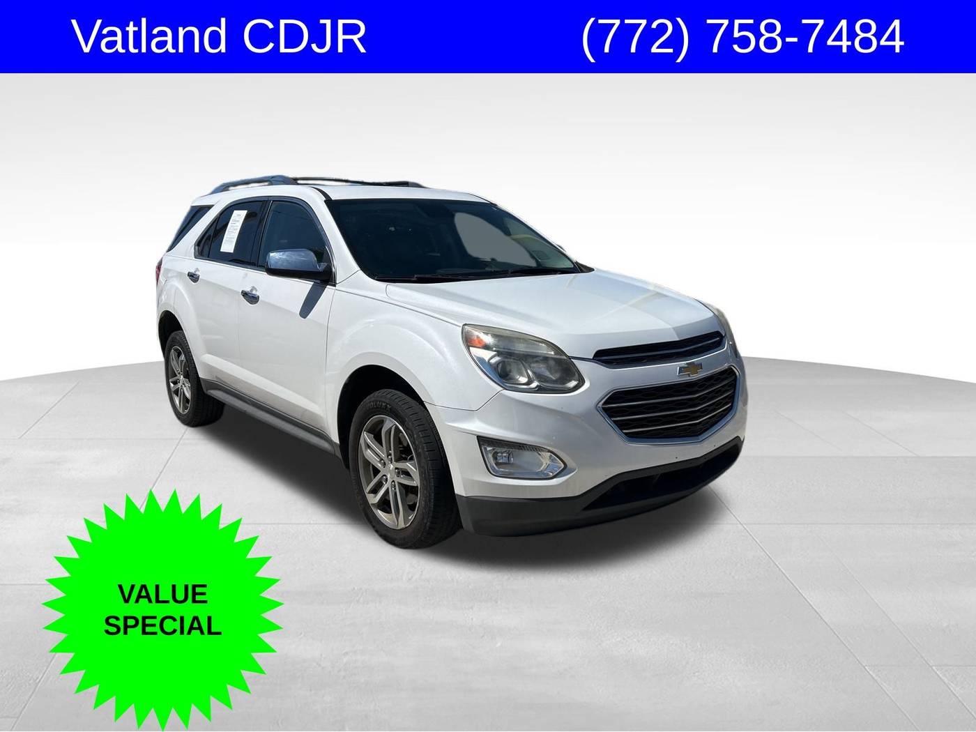 2016 Chevrolet Equinox LTZ — SUV — 92,729 mi — Vero Beach, FL