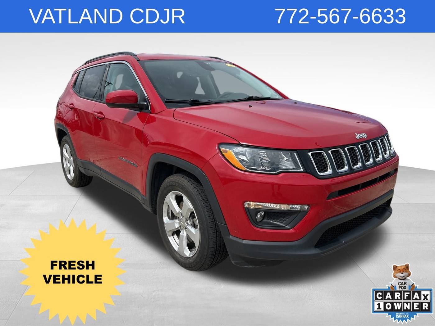 2019 Jeep Compass Latitude — SUV — 23,313 mi — Vero Beach, FL
