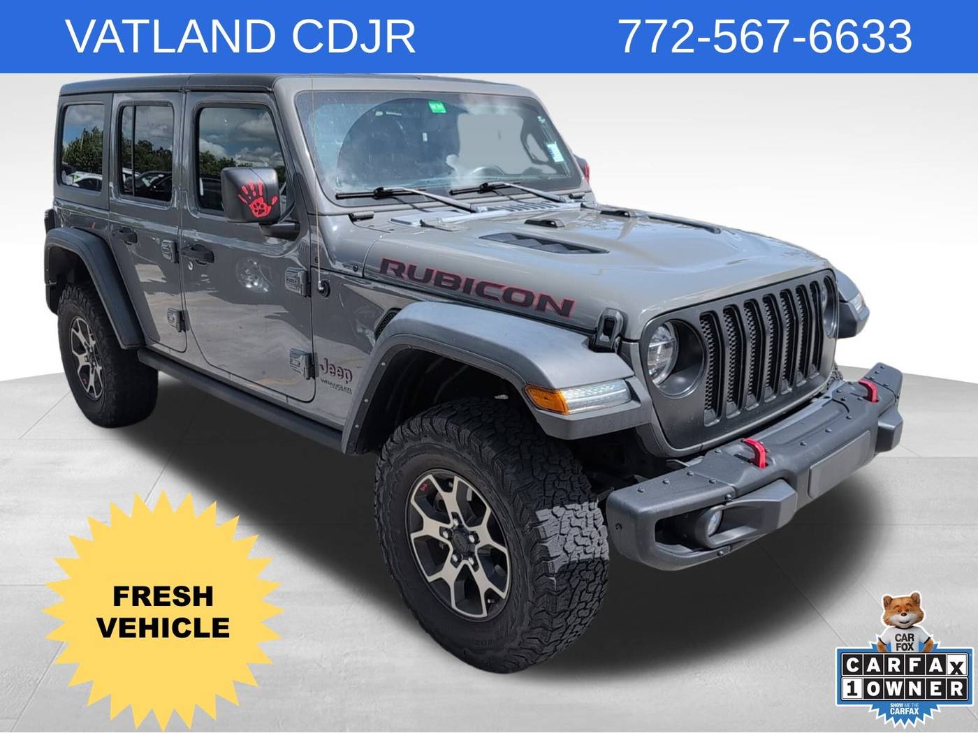 2022 Jeep Wrangler Rubicon — SUV — 23,253 mi — Vero Beach, FL