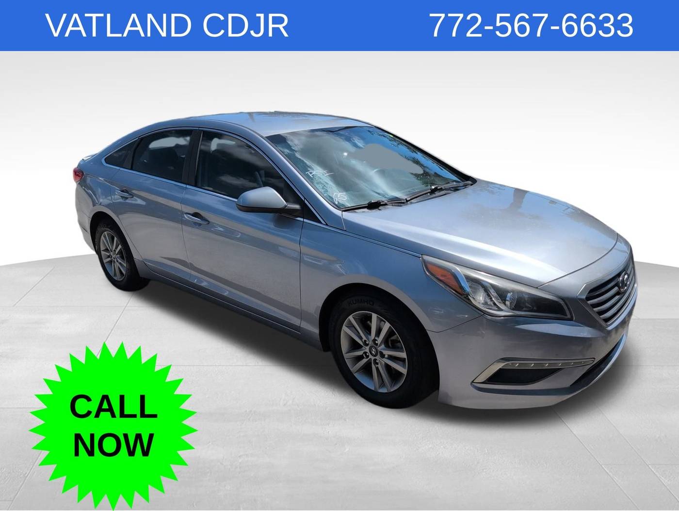 2015 Hyundai Sonata SE — Sedan — 94,172 mi — Vero Beach, FL