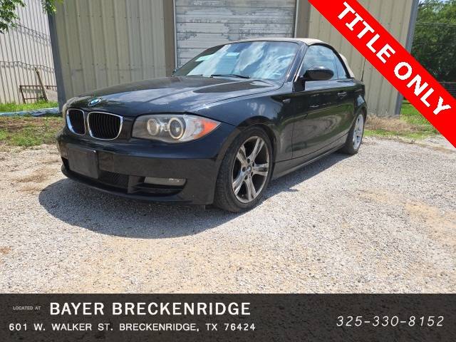 2008 BMW 1 Series 128i — Convertible — 86,534 mi — Breckenridge, TX