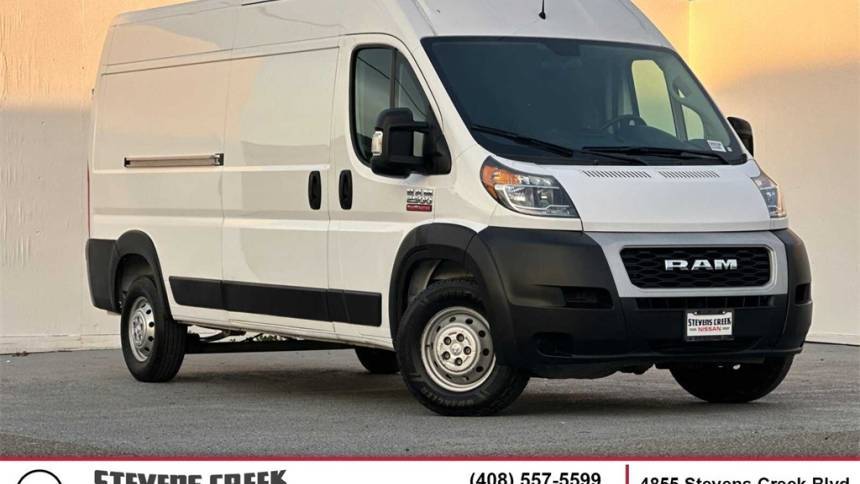 2021 Ram ProMaster Cargo Van 2500 — Cargo Van — 53,864 mi — Santa Clara, CA