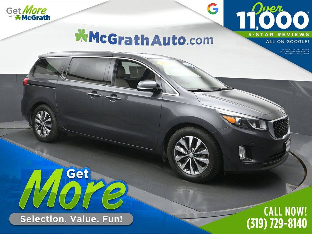 2017 Kia Sedona SX — Minivan — 72,932 mi — Hiawatha, IA
