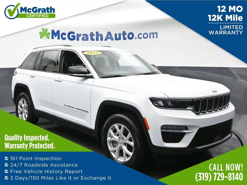 2023 Jeep Grand Cherokee Limited — SUV — 56,930 mi — Hiawatha, IA