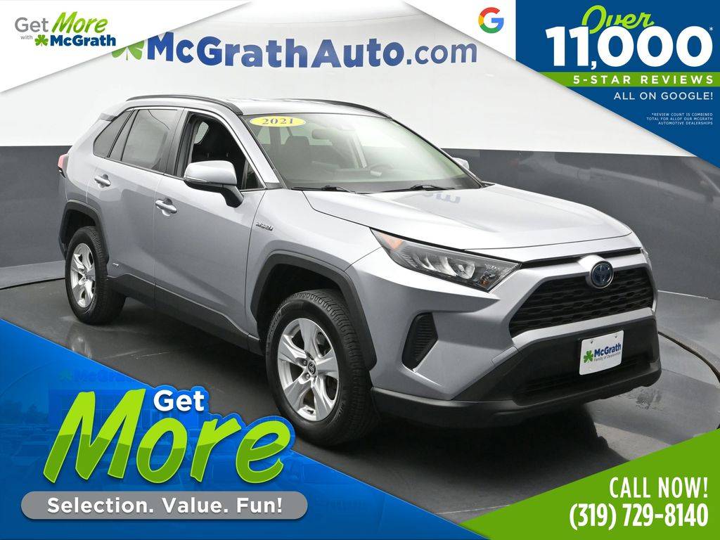 2021 Toyota RAV4 Hybrid LE — SUV — 165,889 mi — Hiawatha, IA