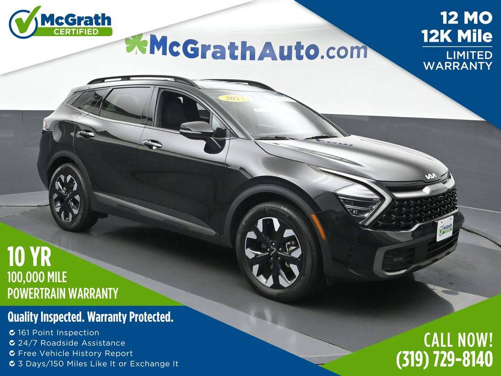 2023 Kia Sportage Plug-In Hybrid X-Line Prestige — SUV — 27,821 mi — Hiawatha, IA
