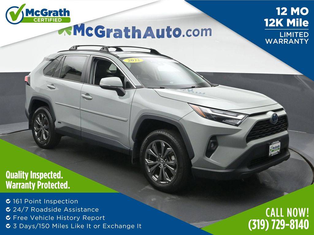 2022 Toyota RAV4 Hybrid XLE Premium — SUV — 29,979 mi — Hiawatha, IA