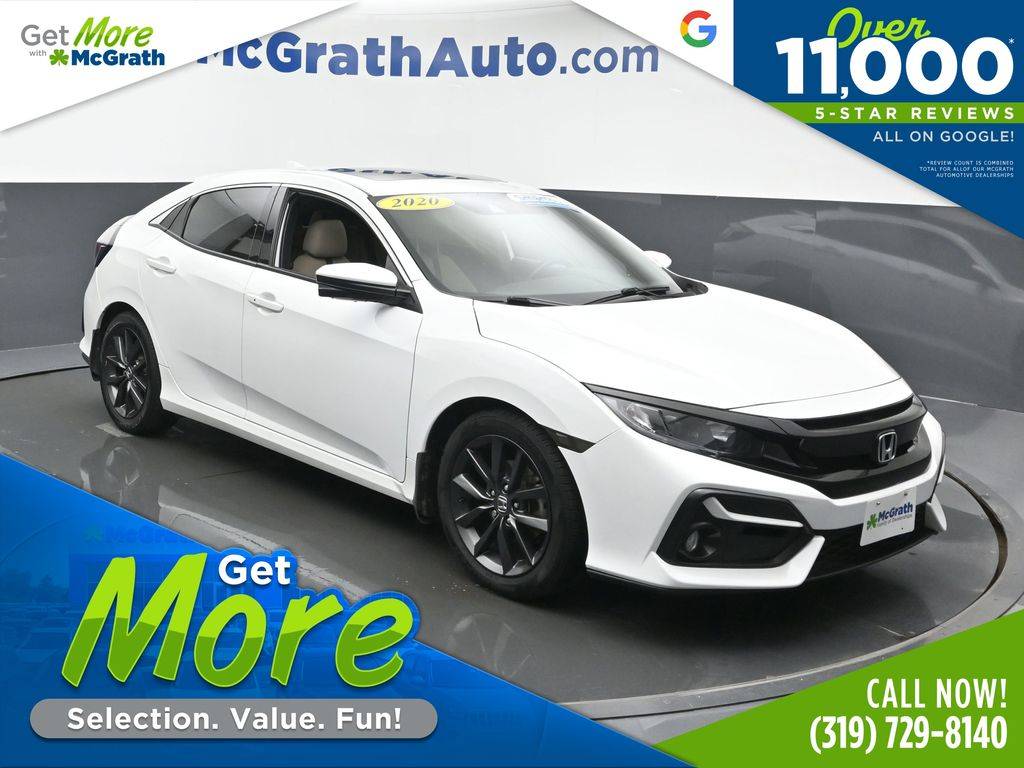 2020 Honda Civic EX — Hatchback — 95,402 mi — Hiawatha, IA