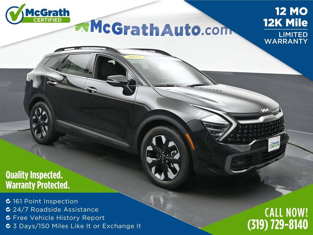 2024 Kia Sportage Plug-In Hybrid X-Line Prestige — SUV — 7,980 mi — Hiawatha, IA
