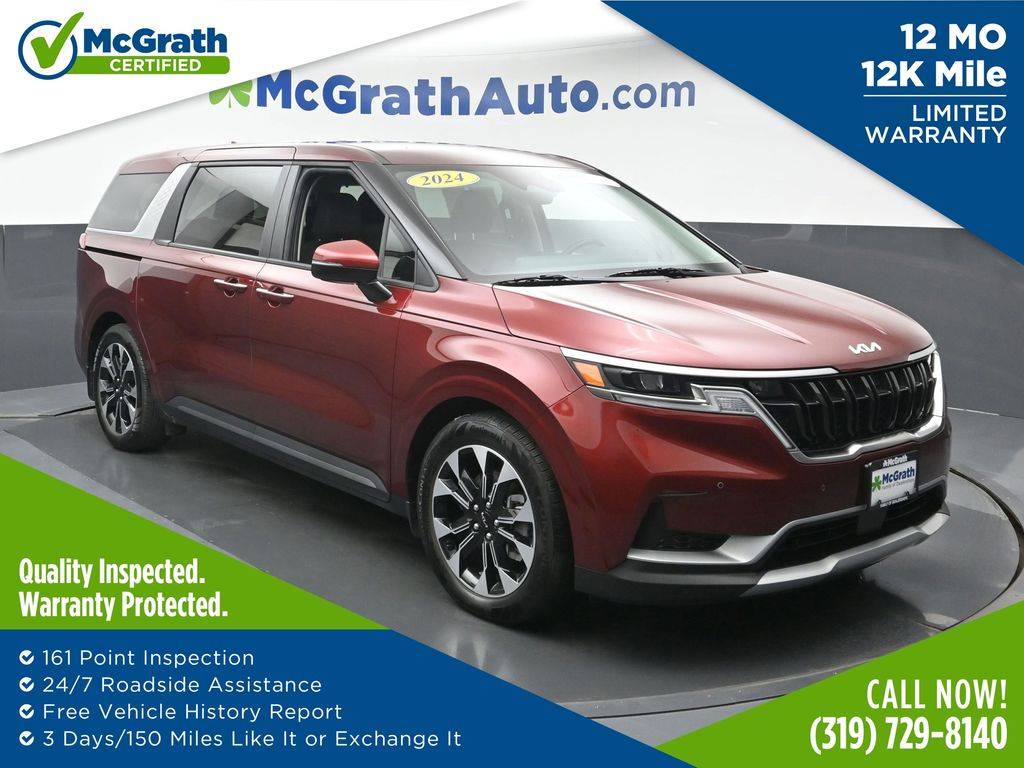 2024 Kia Carnival EX — Minivan — 11,379 mi — Hiawatha, IA
