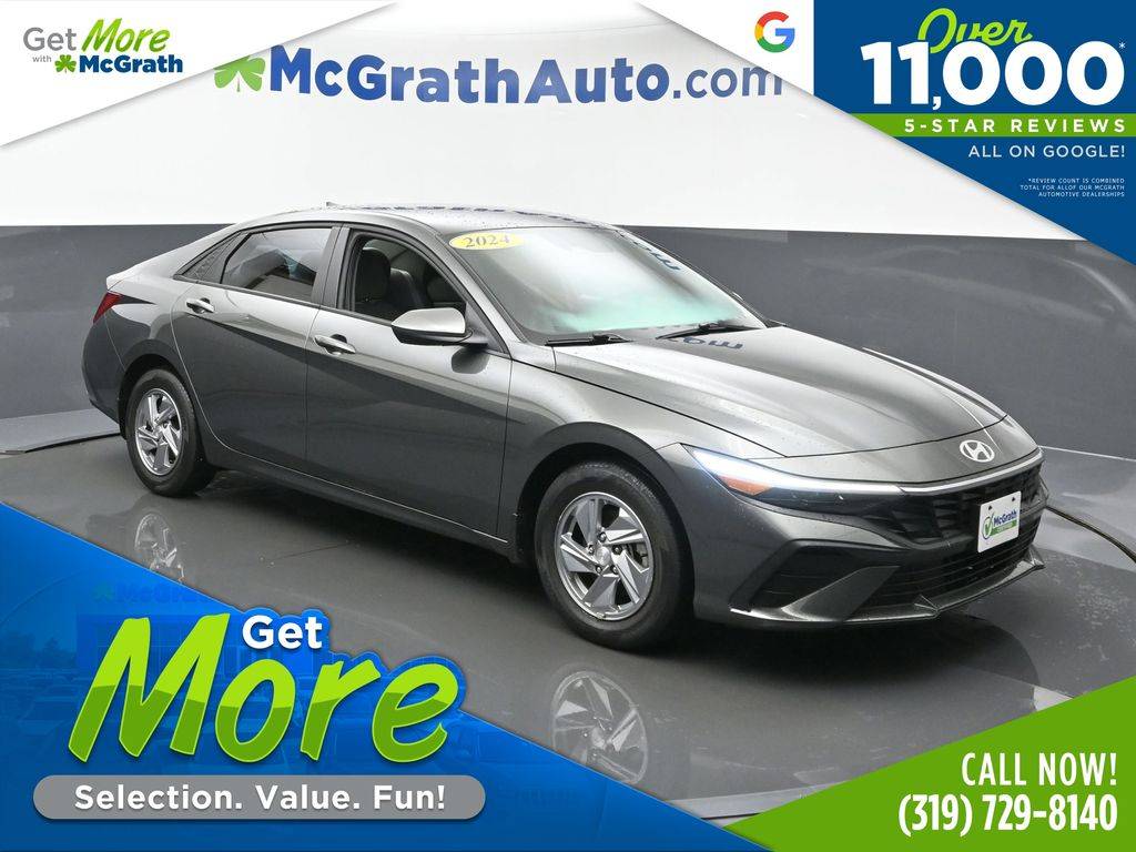 2024 Hyundai Elantra SE — Sedan — 18,260 mi — Hiawatha, IA
