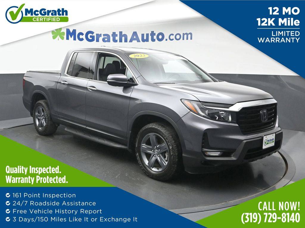 2023 Honda Ridgeline RTL-E — Pickup Truck — 7,676 mi — Hiawatha, IA