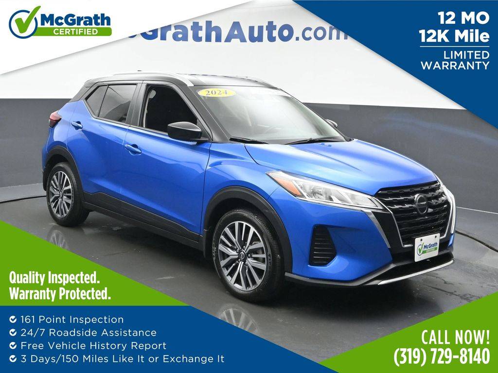 2024 Nissan Kicks SV — SUV — 4,301 mi — Hiawatha, IA