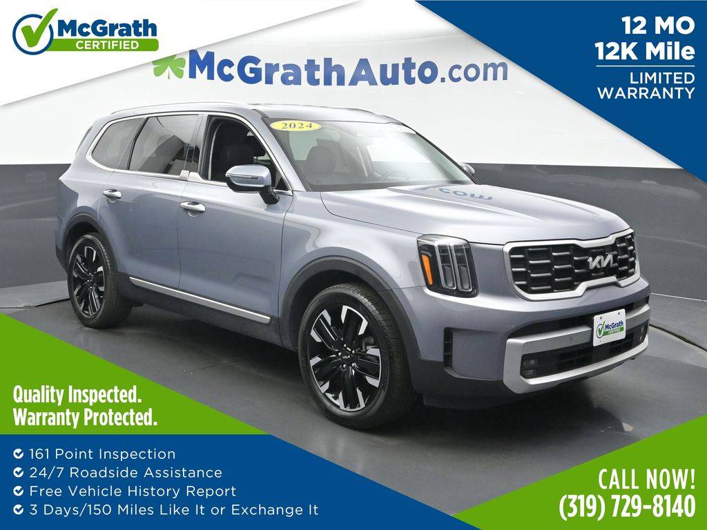 2024 Kia Telluride SX Prestige — SUV — 19,189 mi — Hiawatha, IA