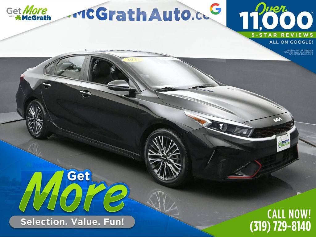 2022 Kia Forte GT-Line — Sedan — 27,704 mi — Hiawatha, IA