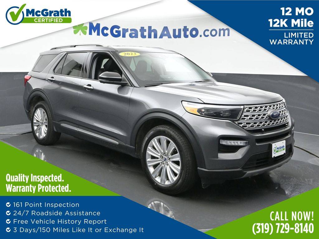 2023 Ford Explorer Limited — SUV — 22,570 mi — Hiawatha, IA