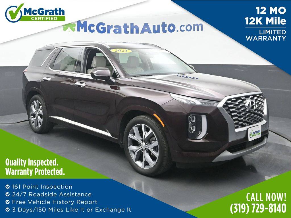 2021 Hyundai Palisade Limited — SUV — 58,121 mi — Hiawatha, IA