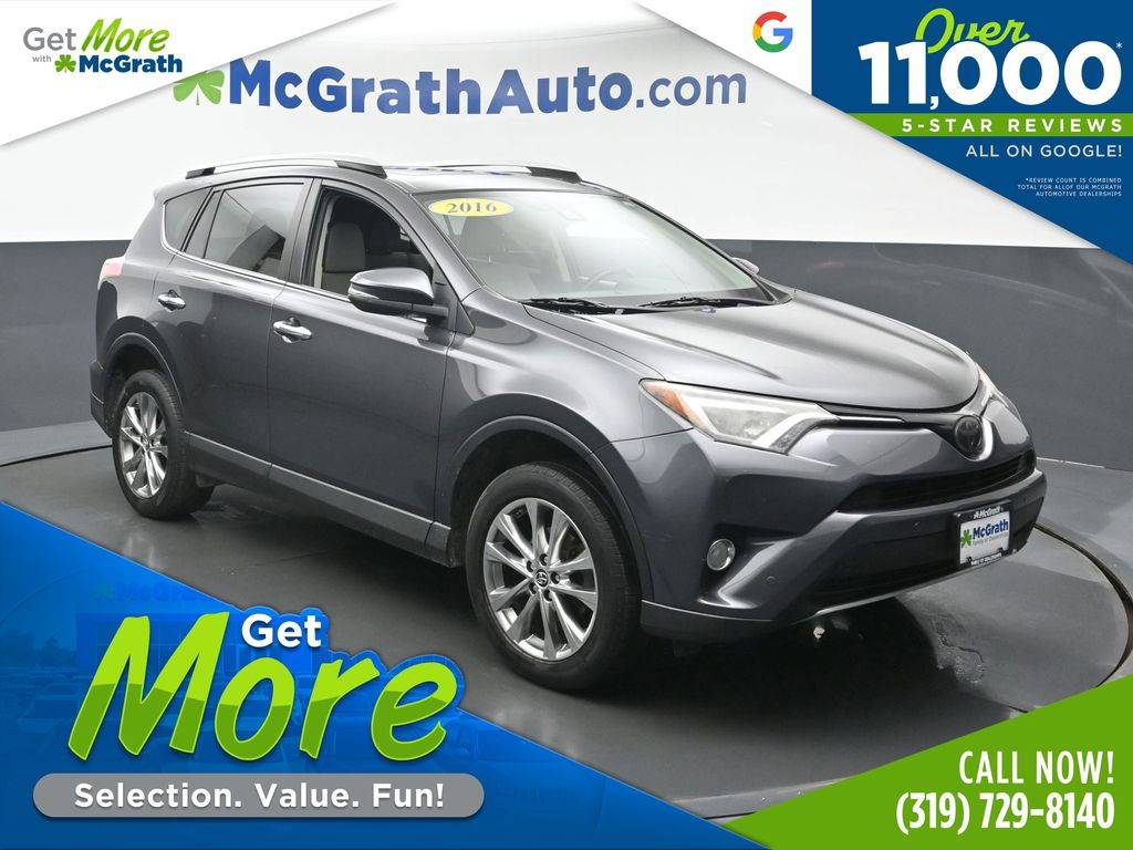 2016 Toyota RAV4 Limited — SUV — 135,154 mi — Hiawatha, IA