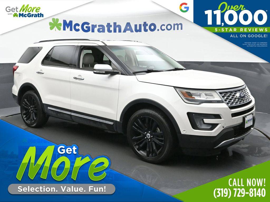 2016 Ford Explorer Platinum — SUV — 138,861 mi — Hiawatha, IA