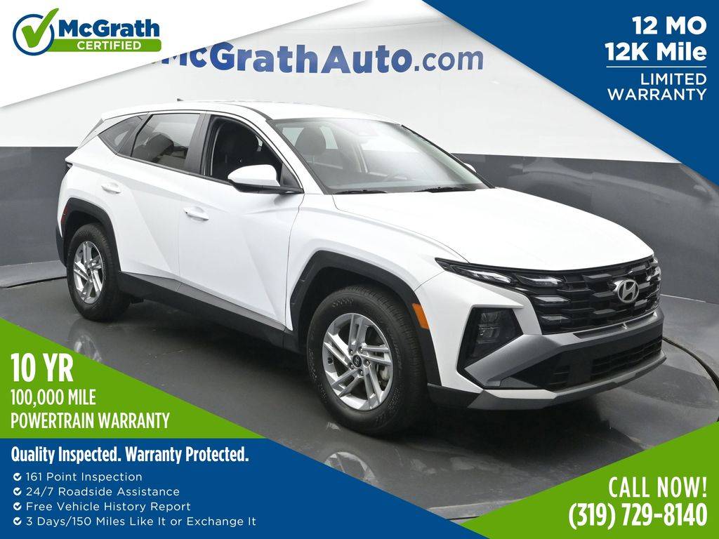 2025 Hyundai Tucson SE — SUV — 7,512 mi — Hiawatha, IA