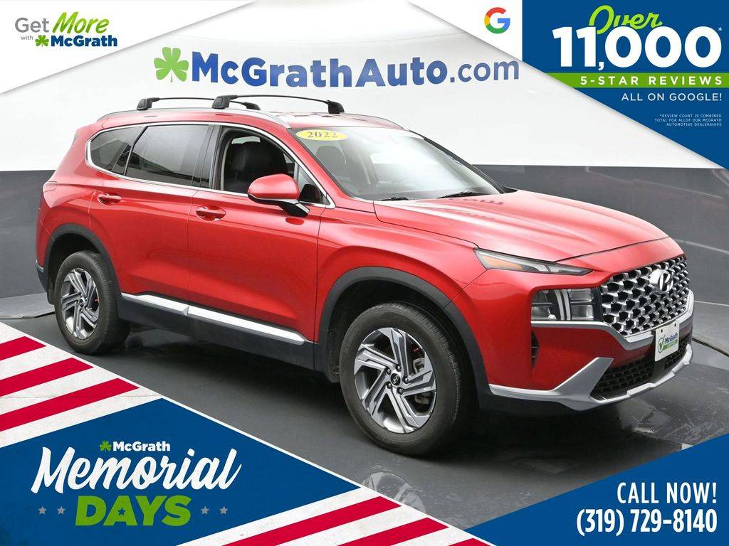 2022 Hyundai Santa Fe SEL — SUV — 25,735 mi — Hiawatha, IA