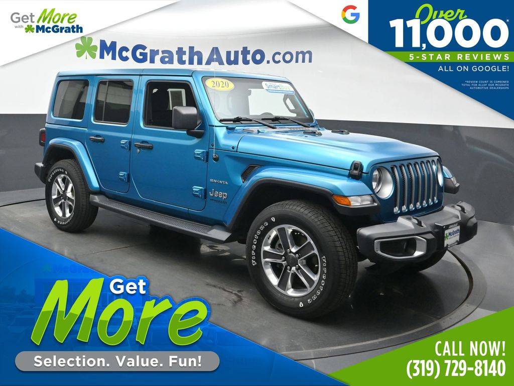 2020 Jeep Wrangler Sahara High Altitude — SUV — 96,403 mi — Hiawatha, IA