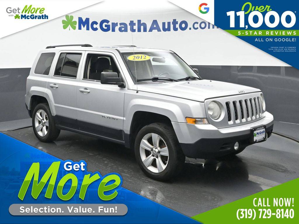 2012 Jeep Patriot Latitude — SUV — 109,010 mi — Hiawatha, IA