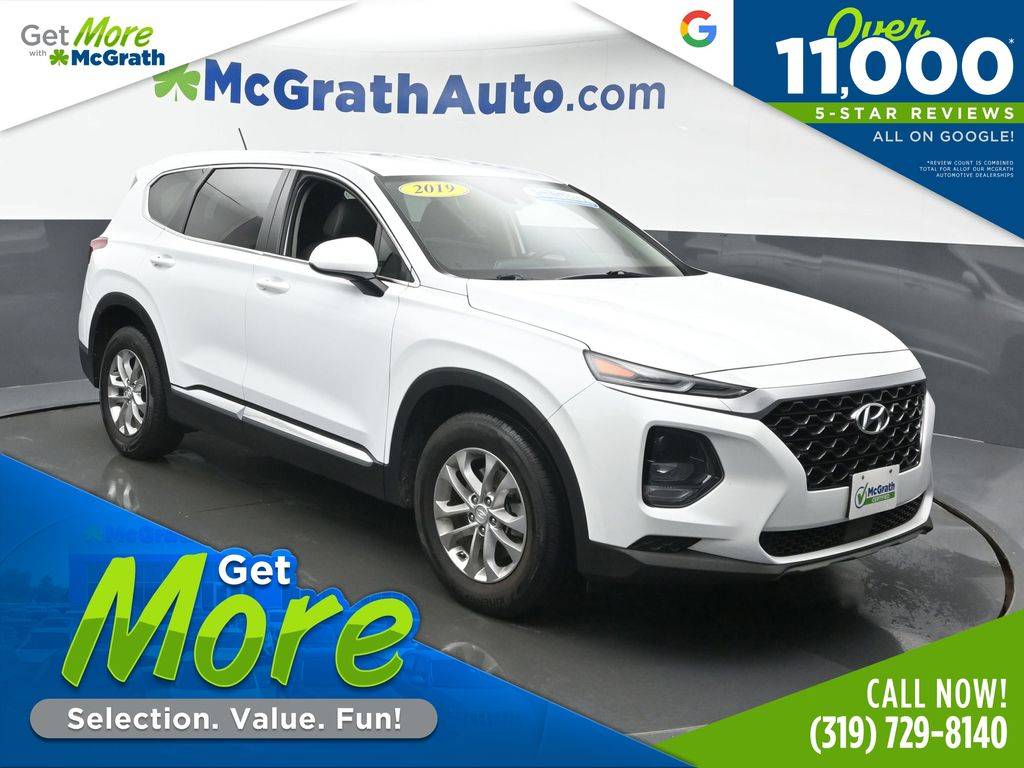 2019 Hyundai Santa Fe SE — SUV — 76,845 mi — Hiawatha, IA