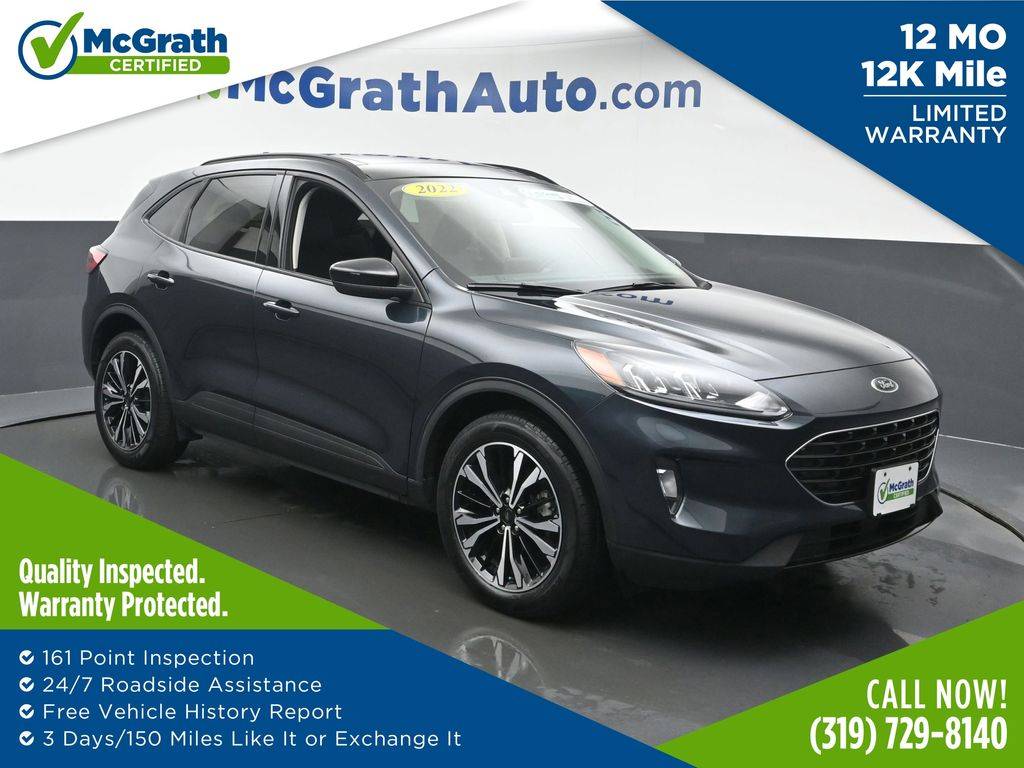 2022 Ford Escape SEL — SUV — 23,293 mi — Hiawatha, IA